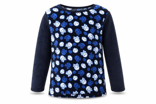 Snooze Time Boys Blue    Pyjama Top Size 9-10 Years