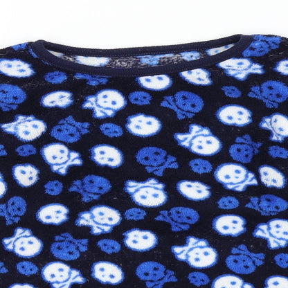Snooze Time Boys Blue    Pyjama Top Size 9-10 Years