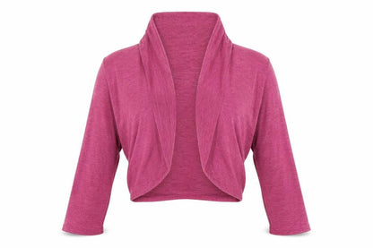 Amari Womens Pink   Shrug Jumper Size 4