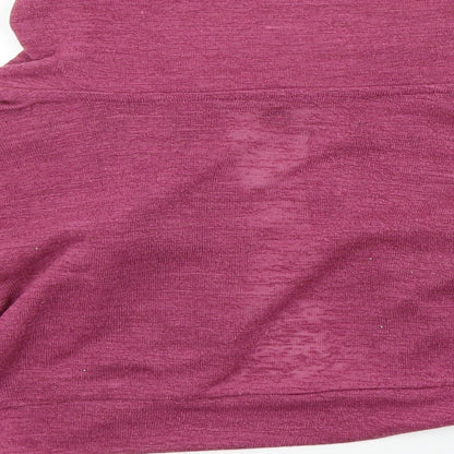 Amari Womens Pink   Shrug Jumper Size 4