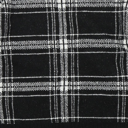 Marks & Spencer Womens Black Check  Pullover Jumper Size M