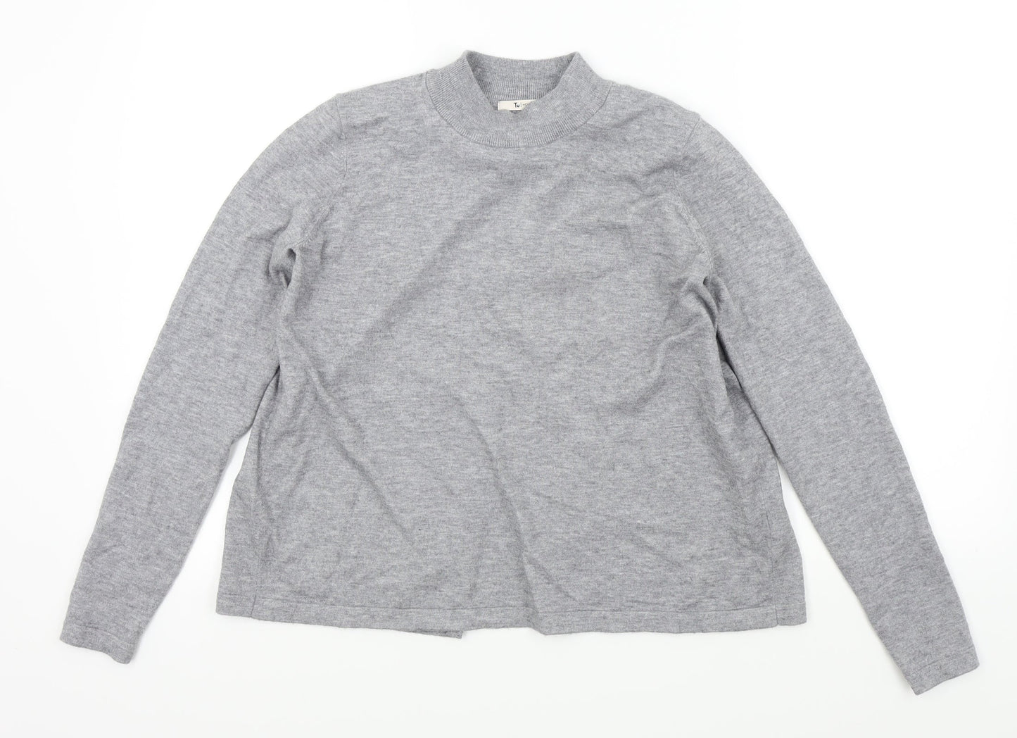 TU Womens Grey   Pullover Jumper Size 10