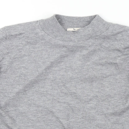TU Womens Grey   Pullover Jumper Size 10