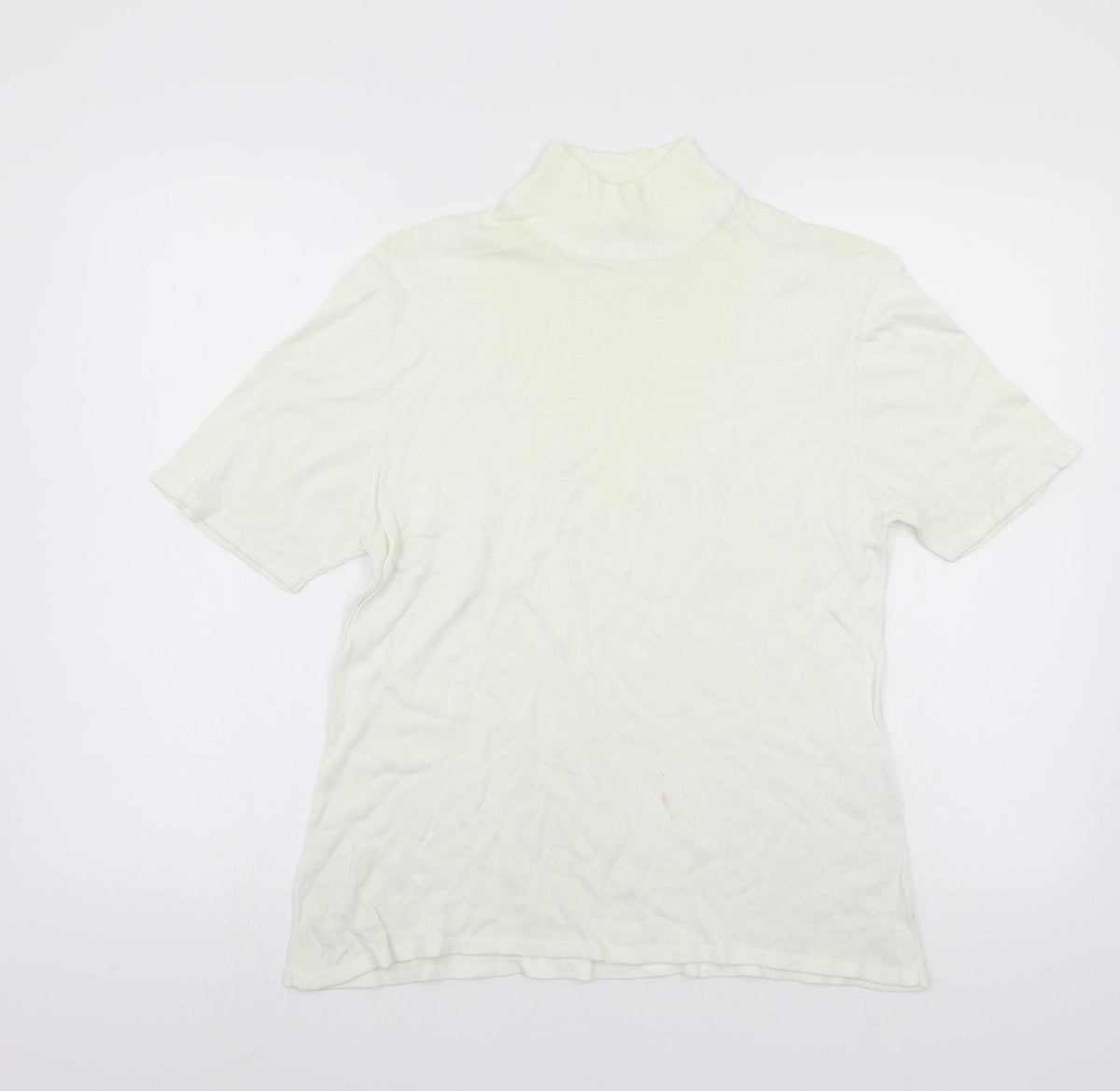 Micha Womens White   Pullover Jumper Size L
