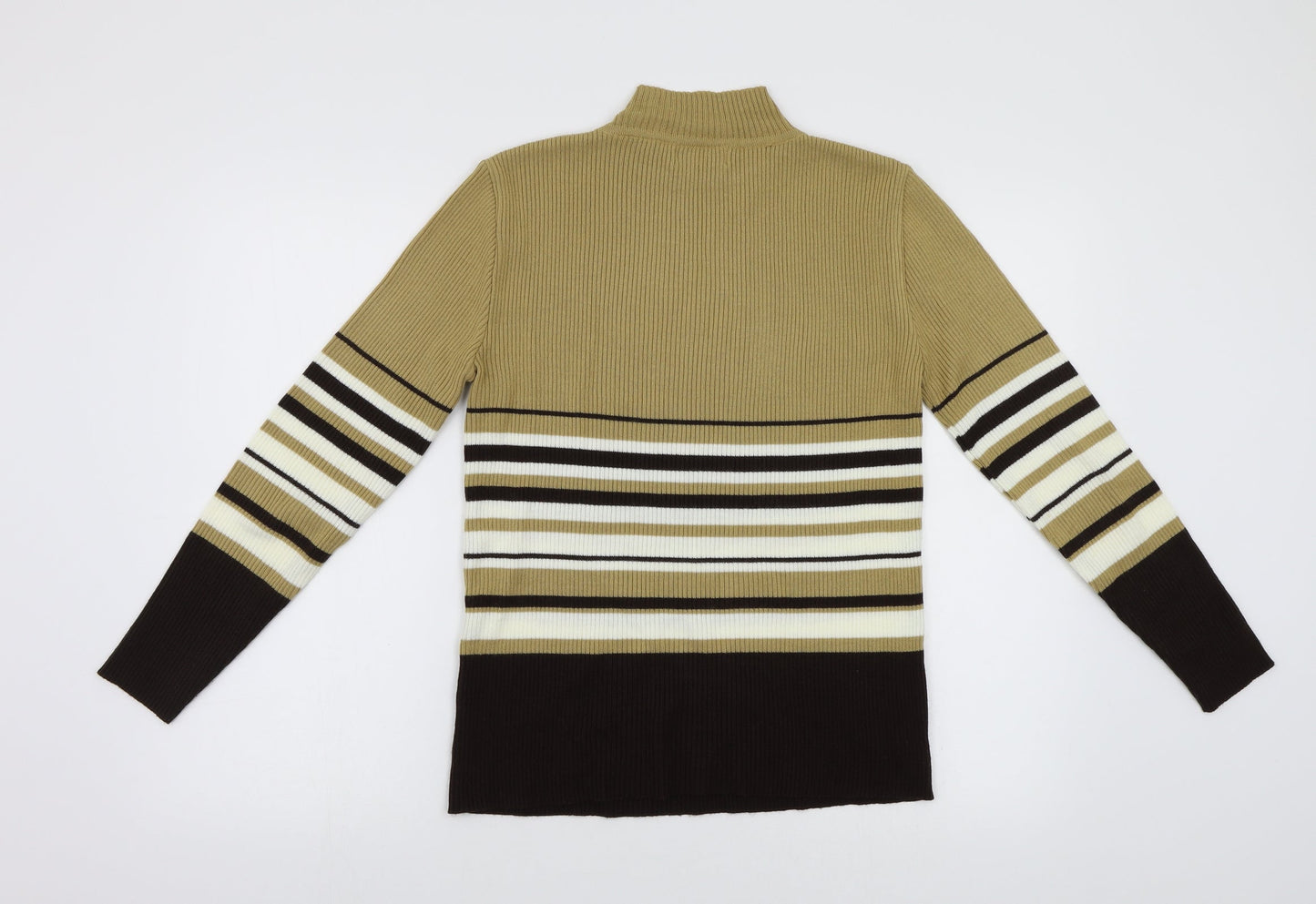Essentials Womens Multicoloured Striped  Pullover Jumper Size 18