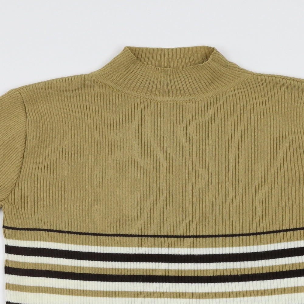Essentials Womens Multicoloured Striped  Pullover Jumper Size 18
