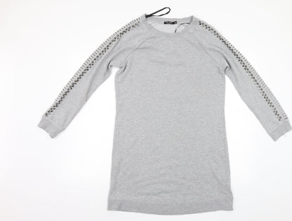 Max Jeans Womens Grey   Jumper Dress  Size S  - Studded