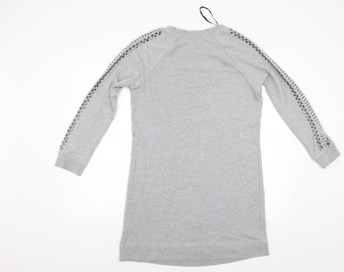 Max Jeans Womens Grey   Jumper Dress  Size S  - Studded