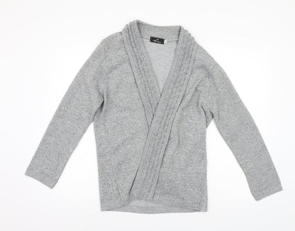Monique Womens Grey   Cardigan Jumper Size M