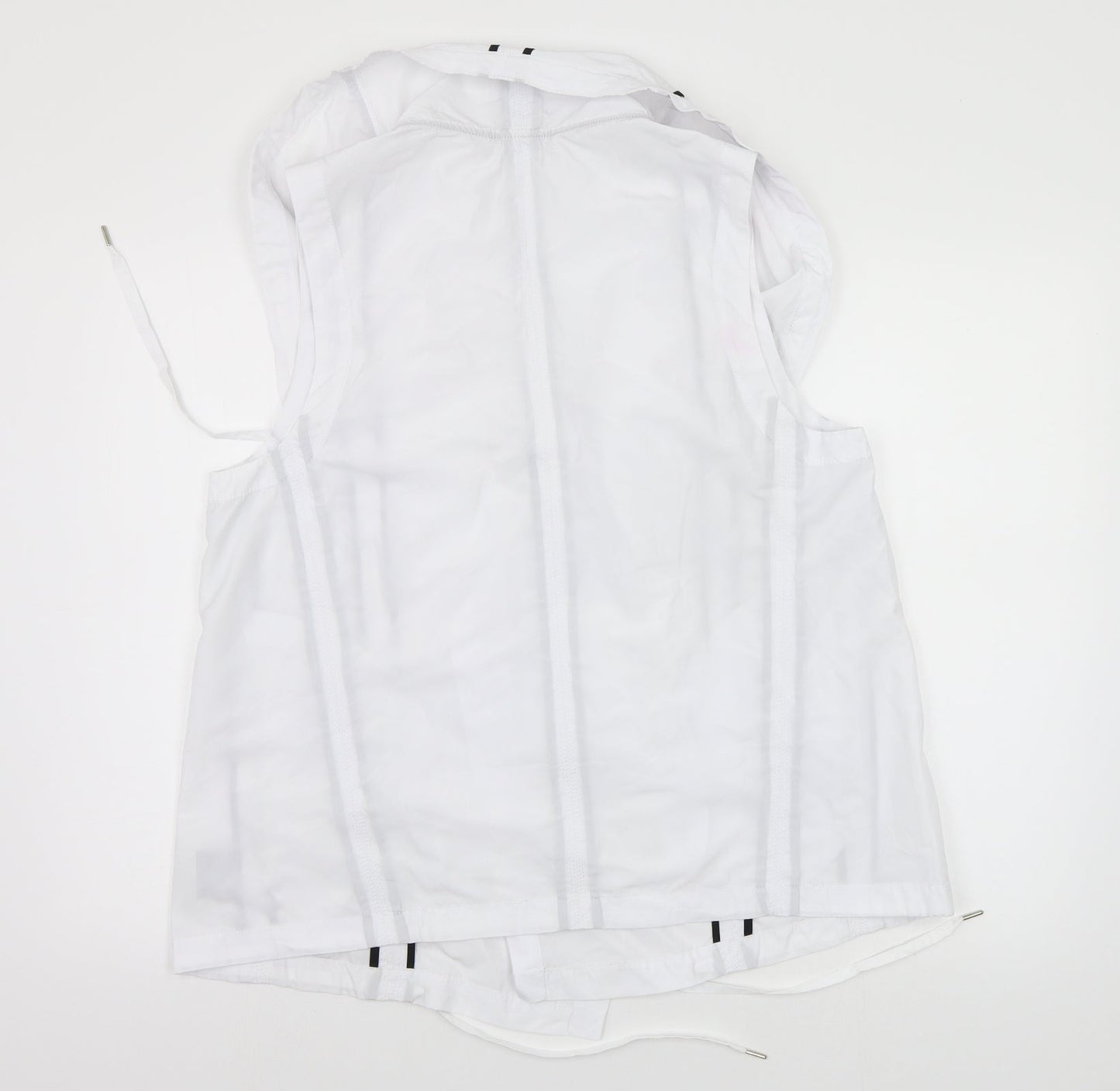 Lounge The Label Womens White   Overcoat Poncho Size L