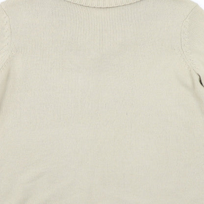 Preworn Womens Beige   Cardigan Jumper Size 14