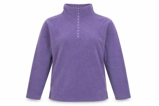 Bonmarché Womens Purple   Henley Jumper Size M