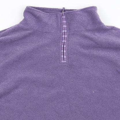 Bonmarché Womens Purple   Henley Jumper Size M