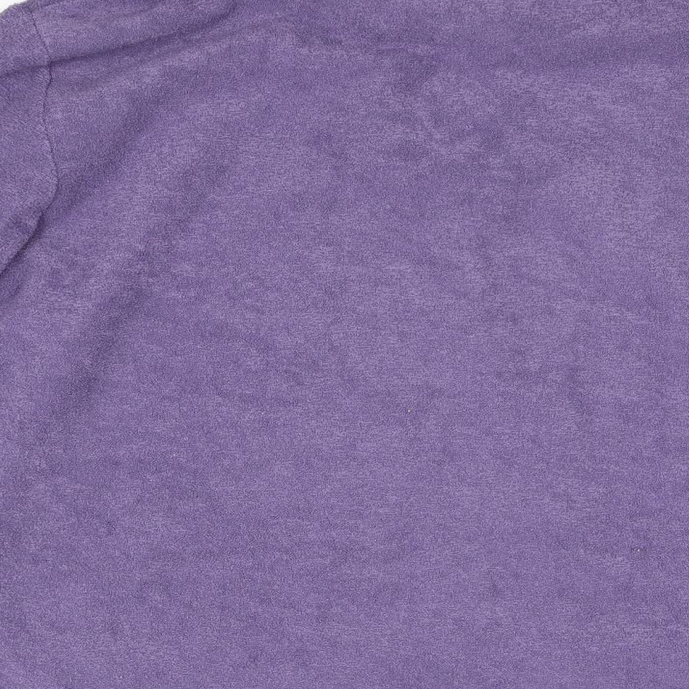 Bonmarché Womens Purple   Henley Jumper Size M