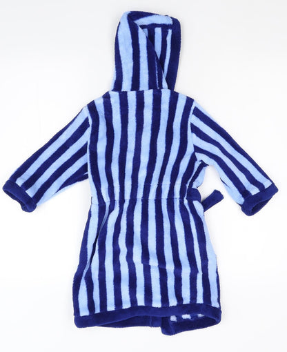 Mini Club Boys Blue Pinstripe   Robe & Gown Set Size 2-3 Years