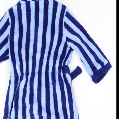 Mini Club Boys Blue Pinstripe   Robe & Gown Set Size 2-3 Years