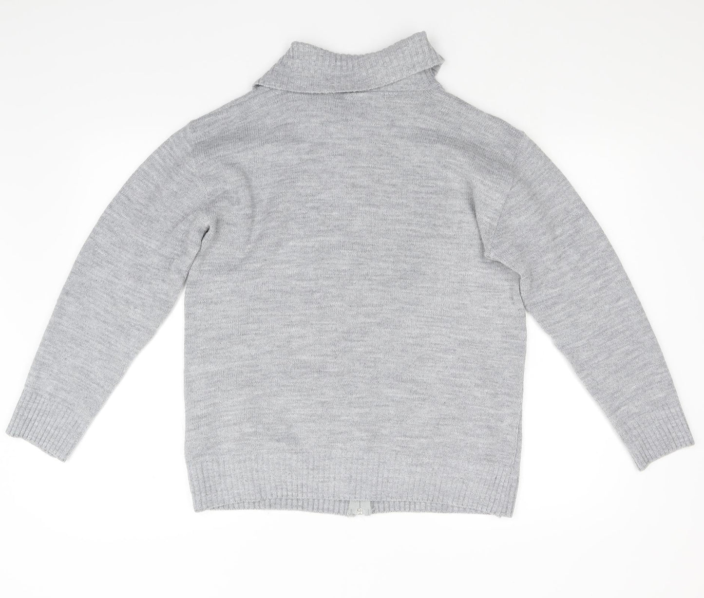 Pure & Natural Womens Grey   Cardigan Jumper Size XL
