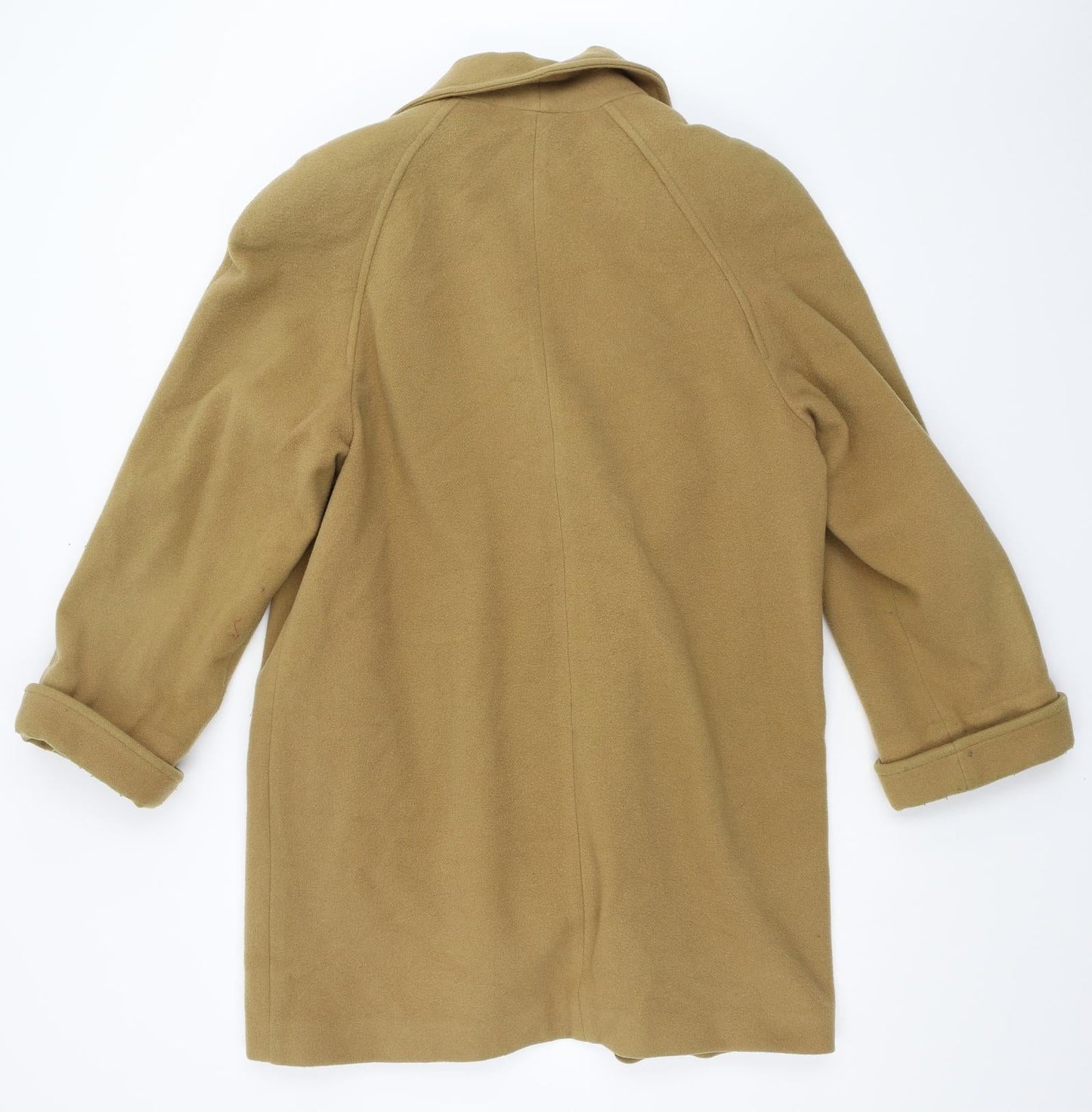 Womens UK Size 16 Astraka Yellow Overcoat