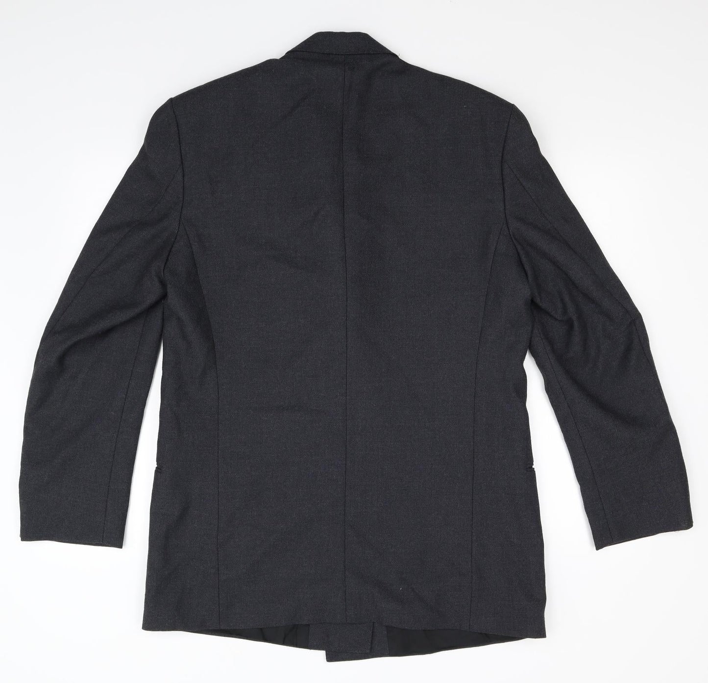 Mens UK Size 40 Preworn Big & Tall Black Suit Jacket
