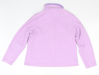 Preworn Girls Purple   Pullover Jumper Size 12-13 Years