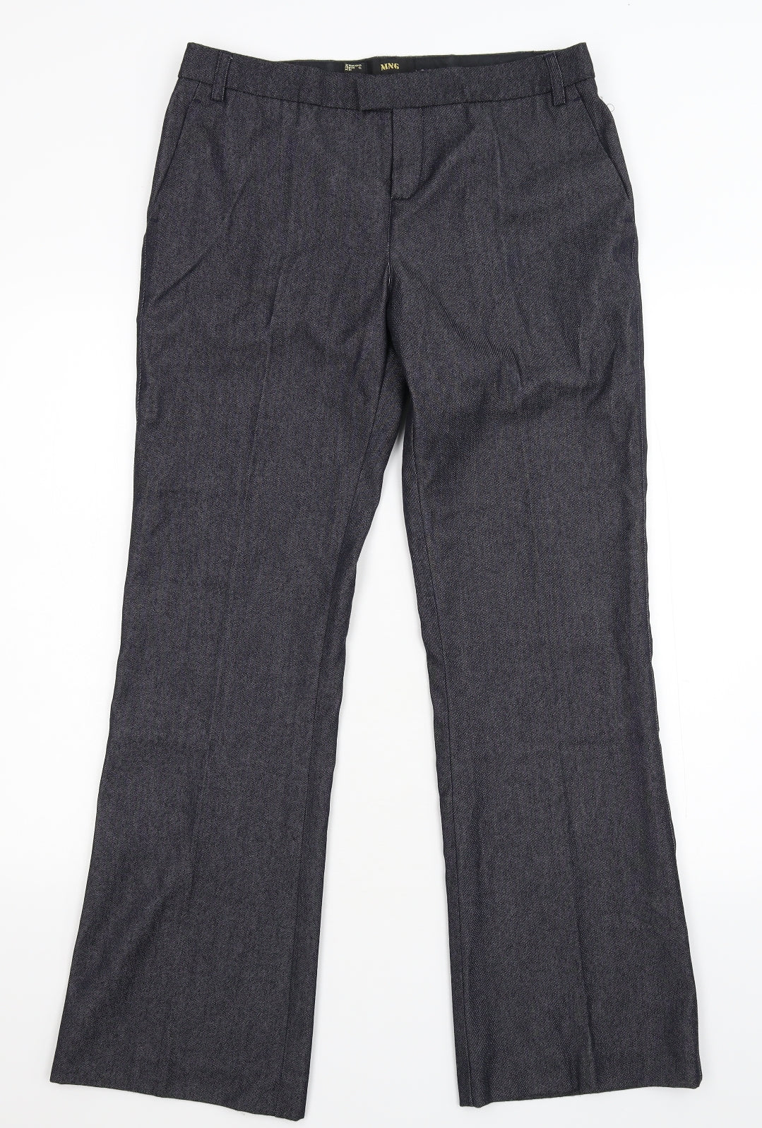 MNG Womens Blue  Denim Trousers  Size 12