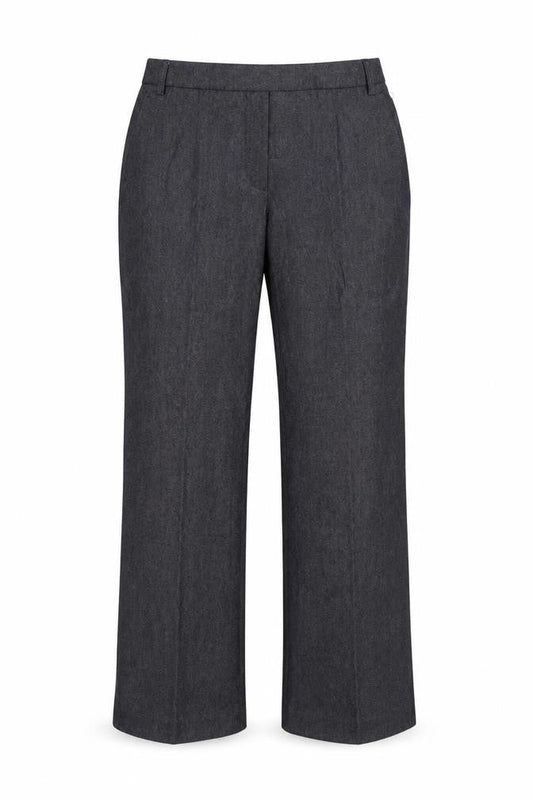 Womens UK Size 12 MNG Regular Fit  Blue Trousers