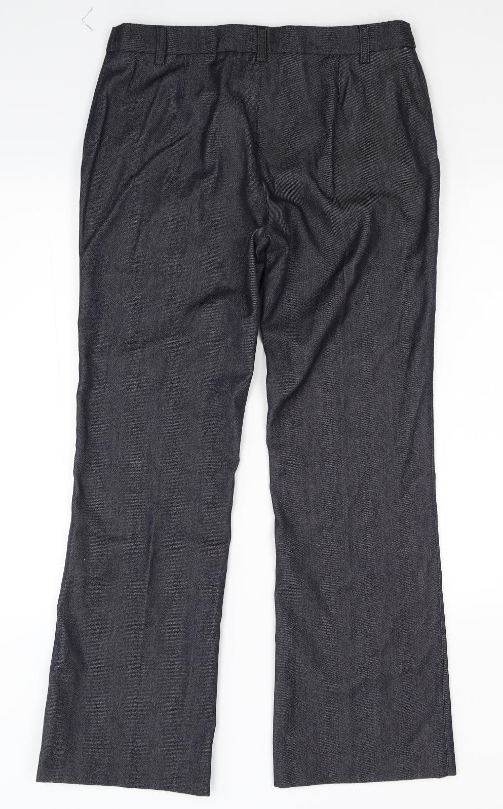 MNG Womens Blue  Denim Trousers  Size 12