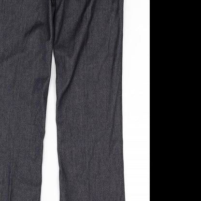 MNG Womens Blue  Denim Trousers  Size 12