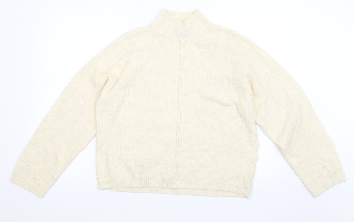 New Look Womens Ivory   Pullover Jumper Size L