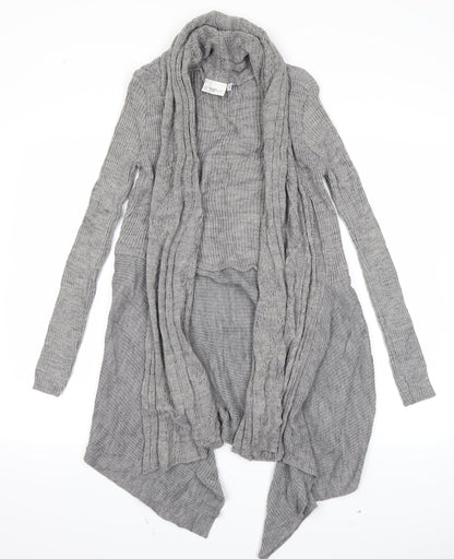 New Look Womens Grey   Cardigan Jumper Size M