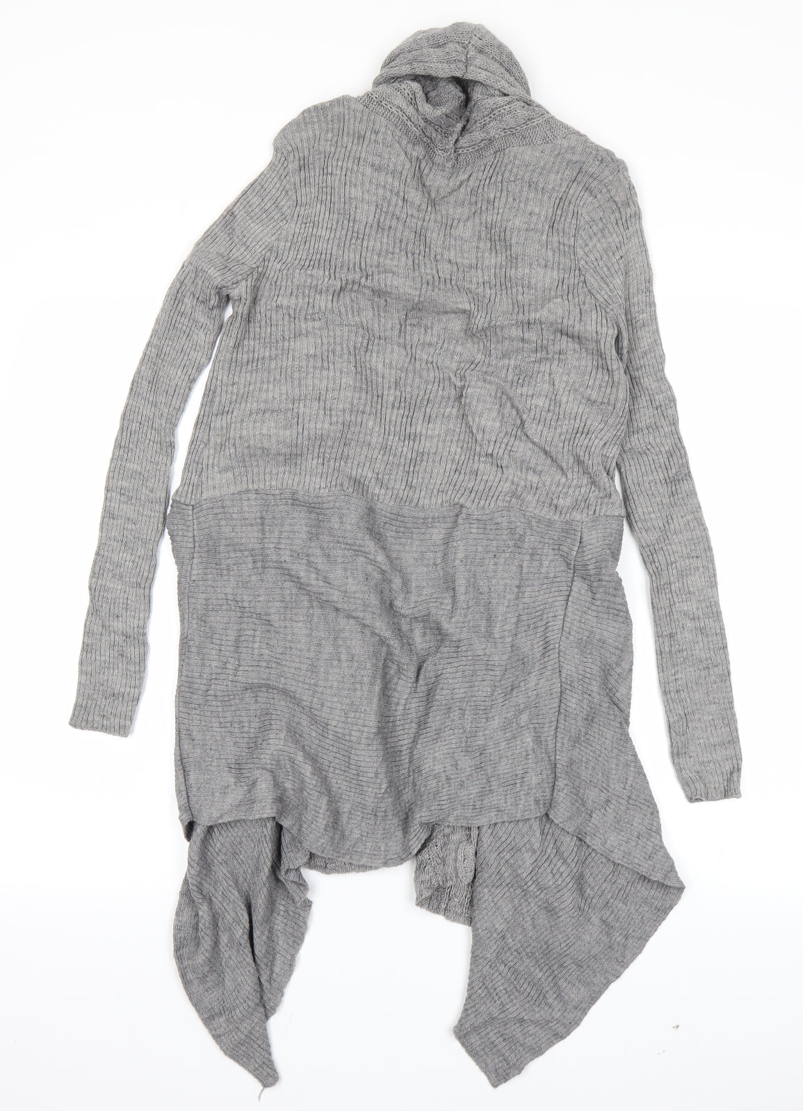 New Look Womens Grey   Cardigan Jumper Size M