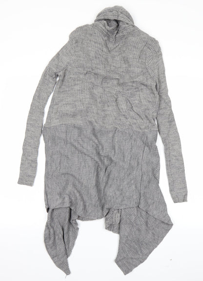 New Look Womens Grey   Cardigan Jumper Size M