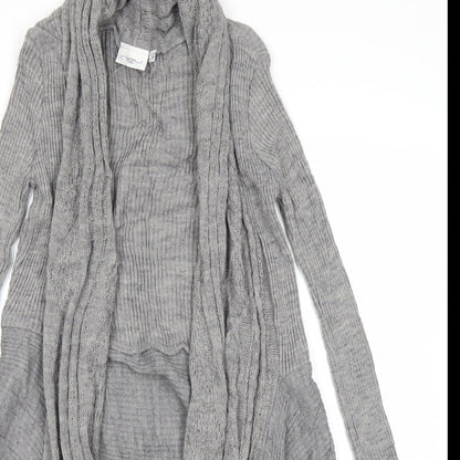 New Look Womens Grey   Cardigan Jumper Size M