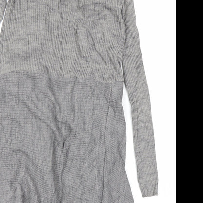 New Look Womens Grey   Cardigan Jumper Size M