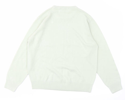 Akal Womens Green  Knit Pullover Jumper Size L