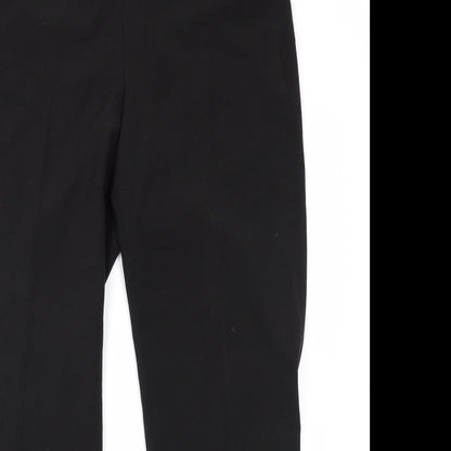 Womens UK Size 12 The COllection Regular Fit  Black Trousers