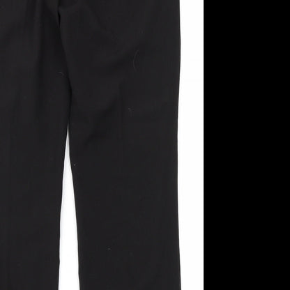Womens UK Size 12 The COllection Regular Fit  Black Trousers