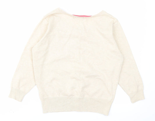 Atmosphere Womens Beige  Knit Cardigan Jumper Size 16