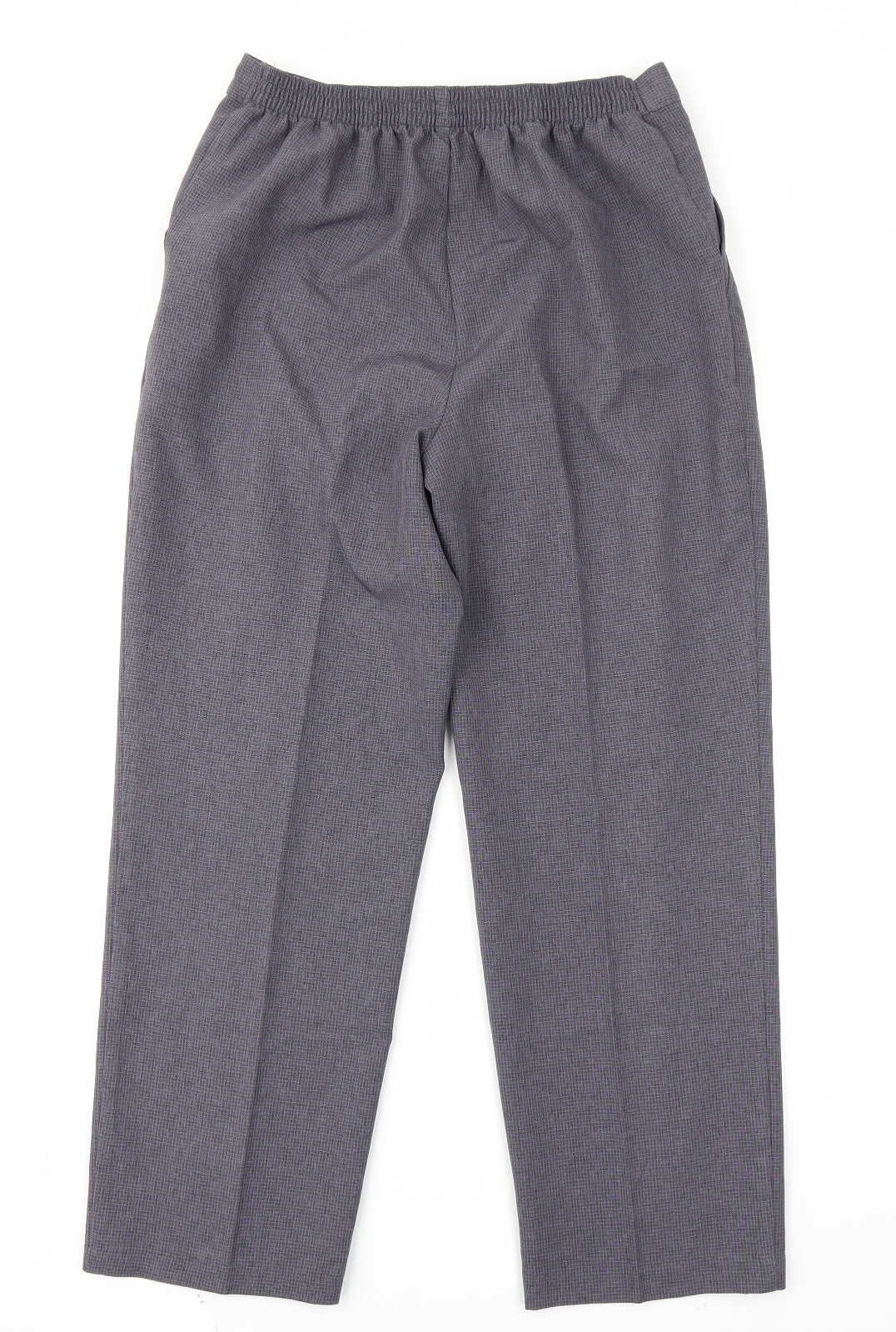 Womens UK Size 10 M&S Regular Fit  Blue Trousers