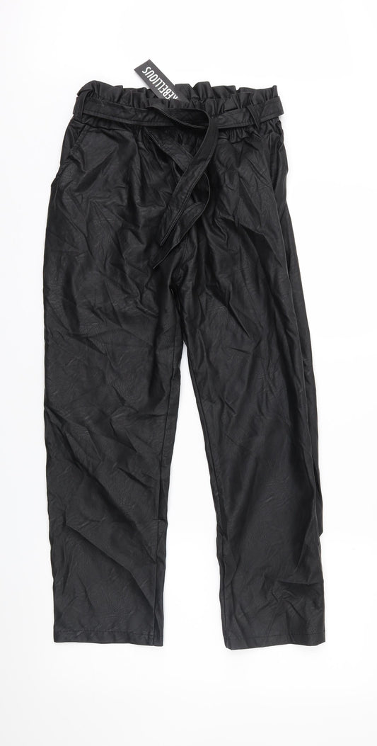 Rebellious Womens Black   Trousers   L25 in