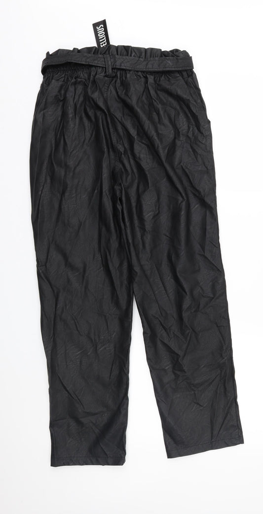 Rebellious Womens Black   Trousers   L25 in