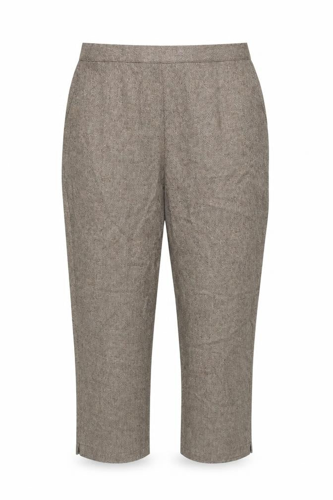 Womens UK Size 16 Preworn Regular Fit  Brown Trousers