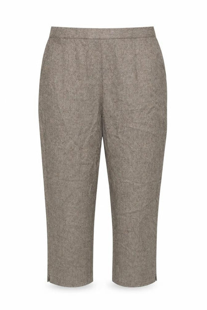Womens UK Size 16 Preworn Regular Fit  Brown Trousers