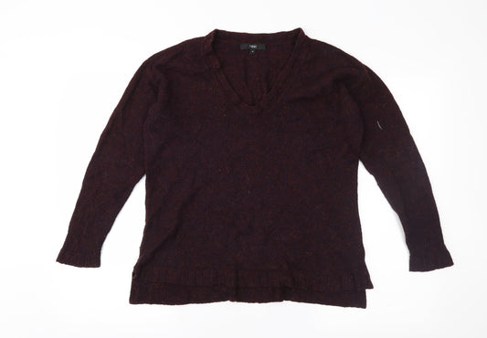 NEXT Womens Purple  Knit Pullover Jumper Size 10