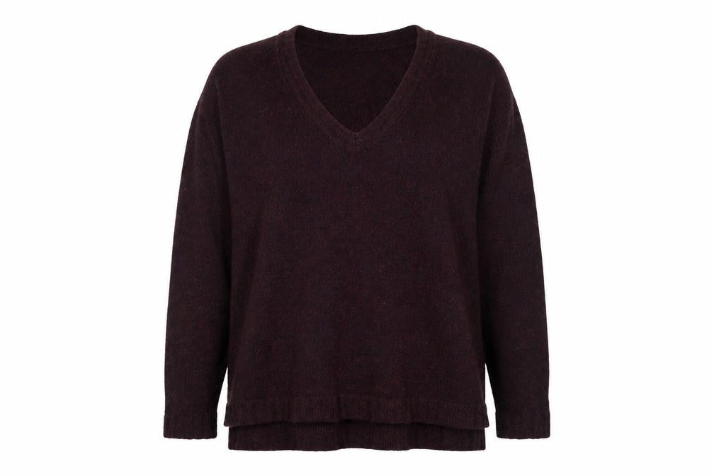 Next Womens Purple  Knit Pullover Jumper Size 10