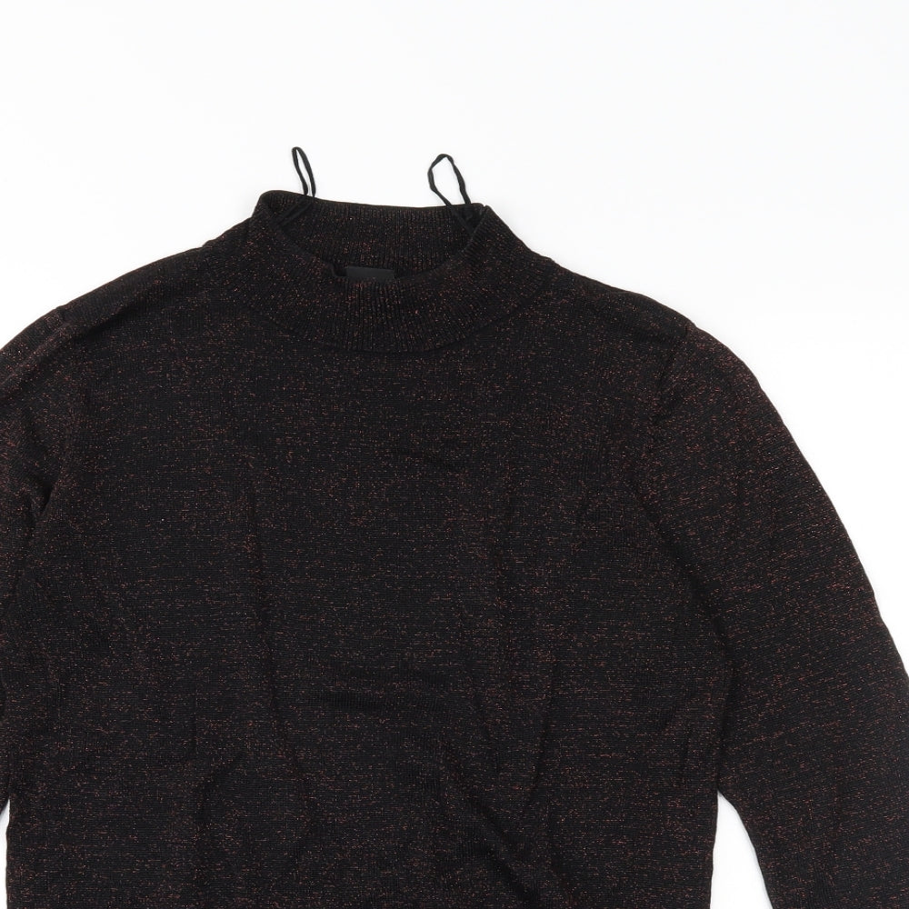 TU Womens Black   Basic T-Shirt Size 8