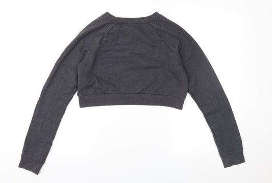 Womens UK Size 6 FOREVER 21 Grey Pullover Sweatshirt
