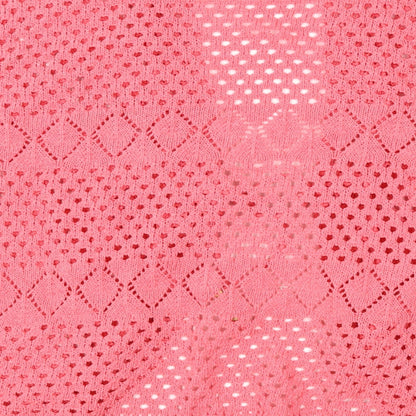 CHIC Womens Pink  Knit Cardigan Jumper Size XL