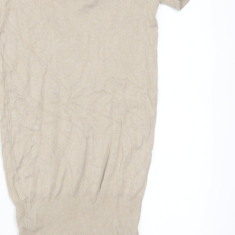 Vanilla Womens Beige   Pullover Jumper One Size
