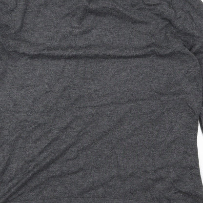 Brand and care label for Papaya women’s grey jumper, size UK 10